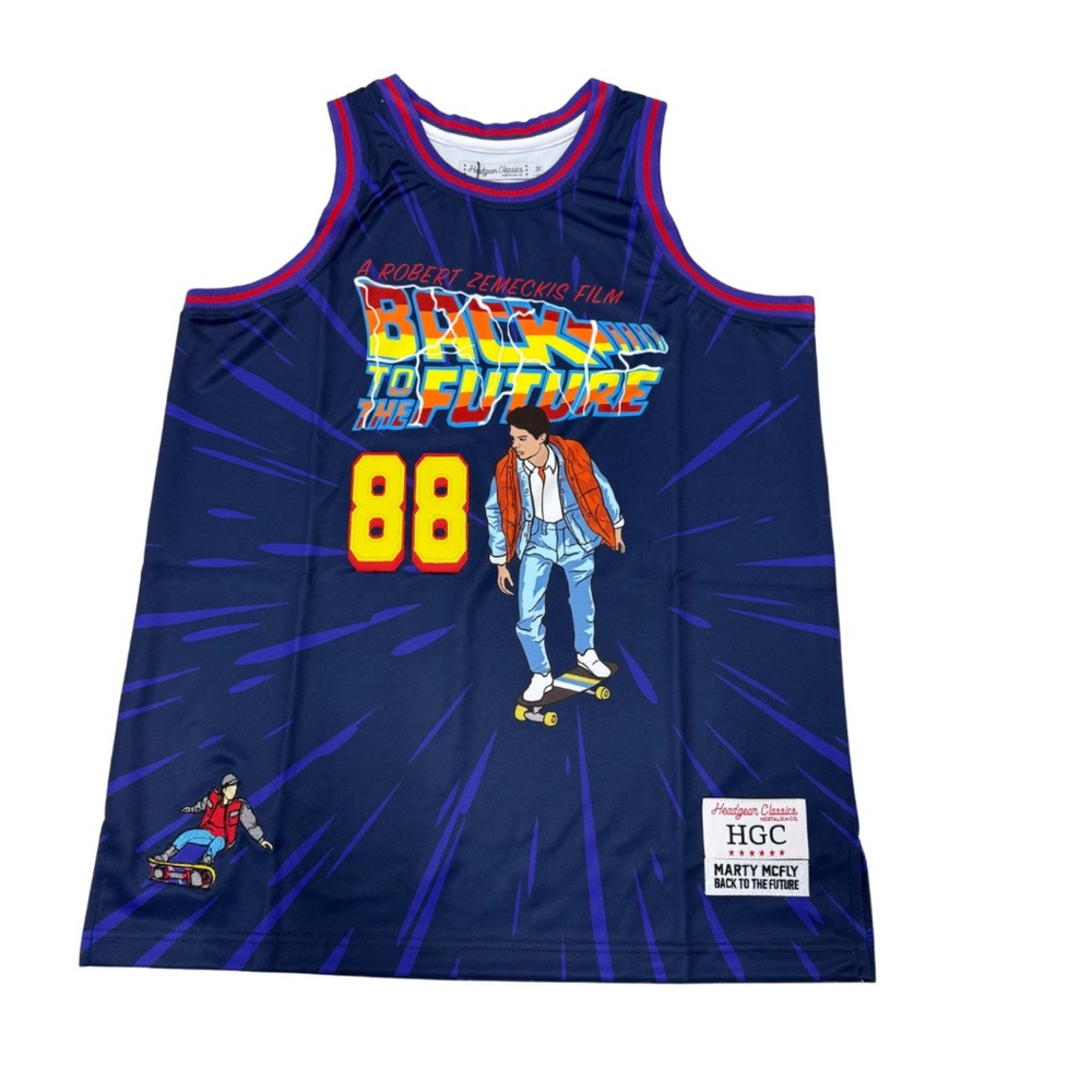 Back to the Future Marty McFly Jersey Tank | Sizes M–L